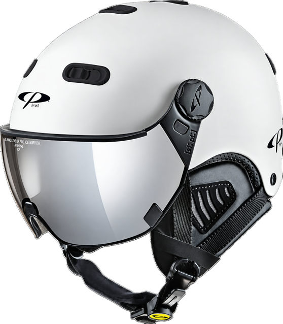 CP Carachillo Skihelm mit Visier in lightgrey - photochromic