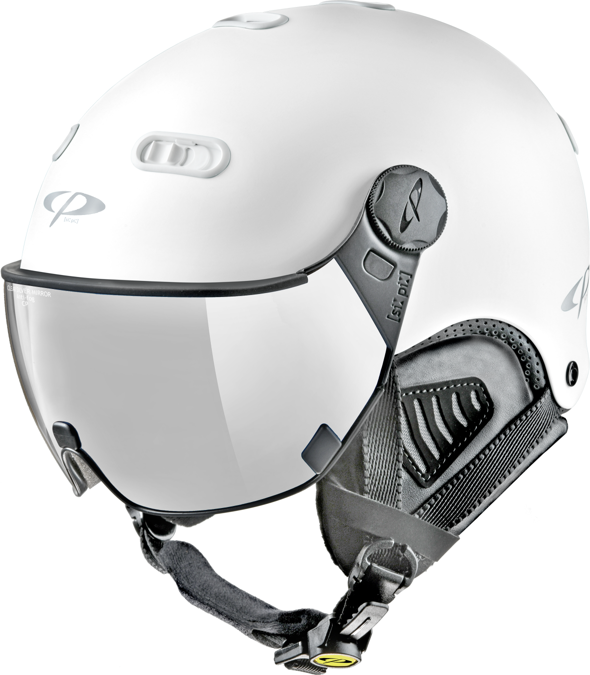 CP Carachillo Skihelm mit Visier in white - photochromic