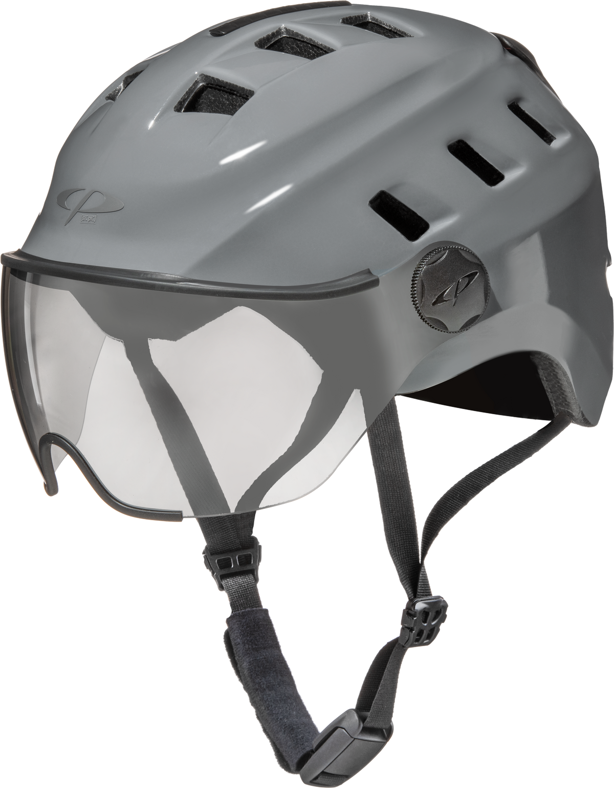 CP Chimo Bike, Velo Helm mit Visier - grey 2